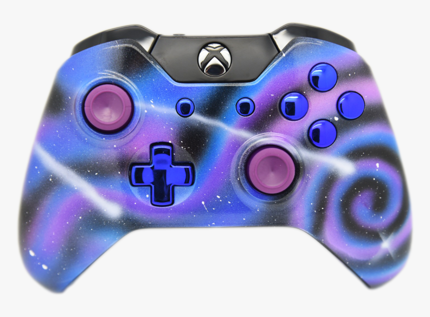 Xbox Controller Png - Xbox One Controller Galaxy, Transparent Png, Free Download