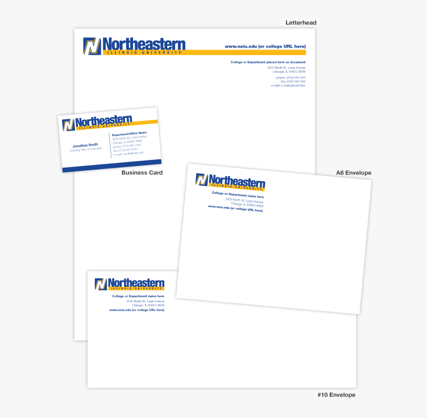 Stationery - Northeastern Illinois University, HD Png Download, Free Download