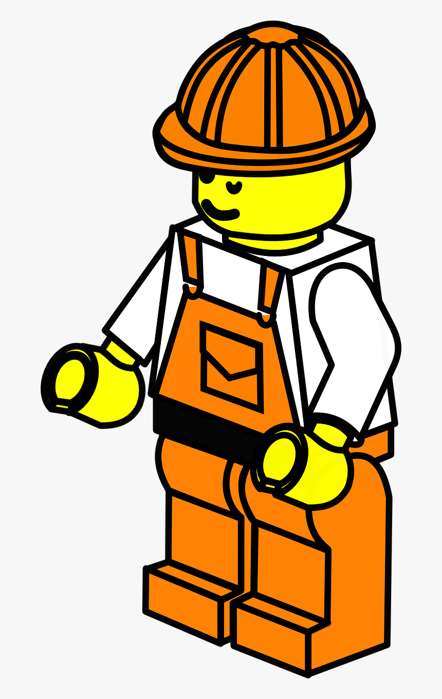 Lego cheap construction worker