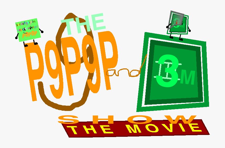 The P9p9p And 3m Show The Movie - Graphic Design, HD Png Download, Free Download