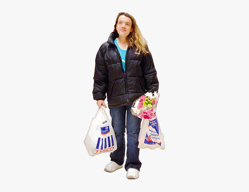 Thumb Image - Person With Groceries Png, Transparent Png, Free Download