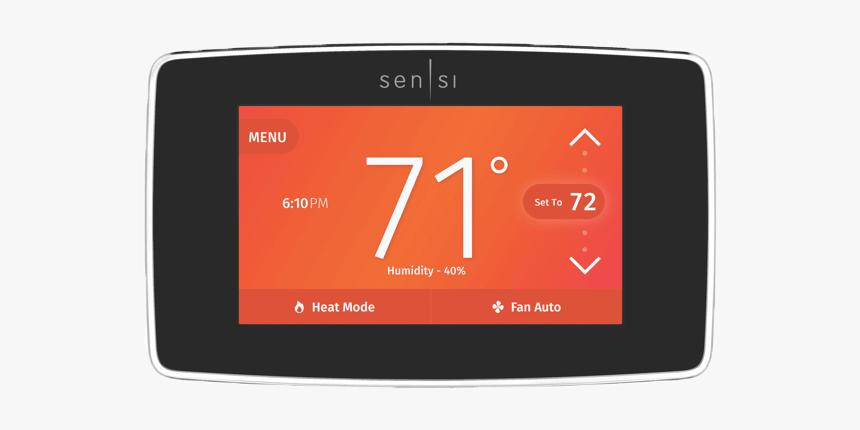 Sensi Wifi Touch Thermostat, HD Png Download, Free Download