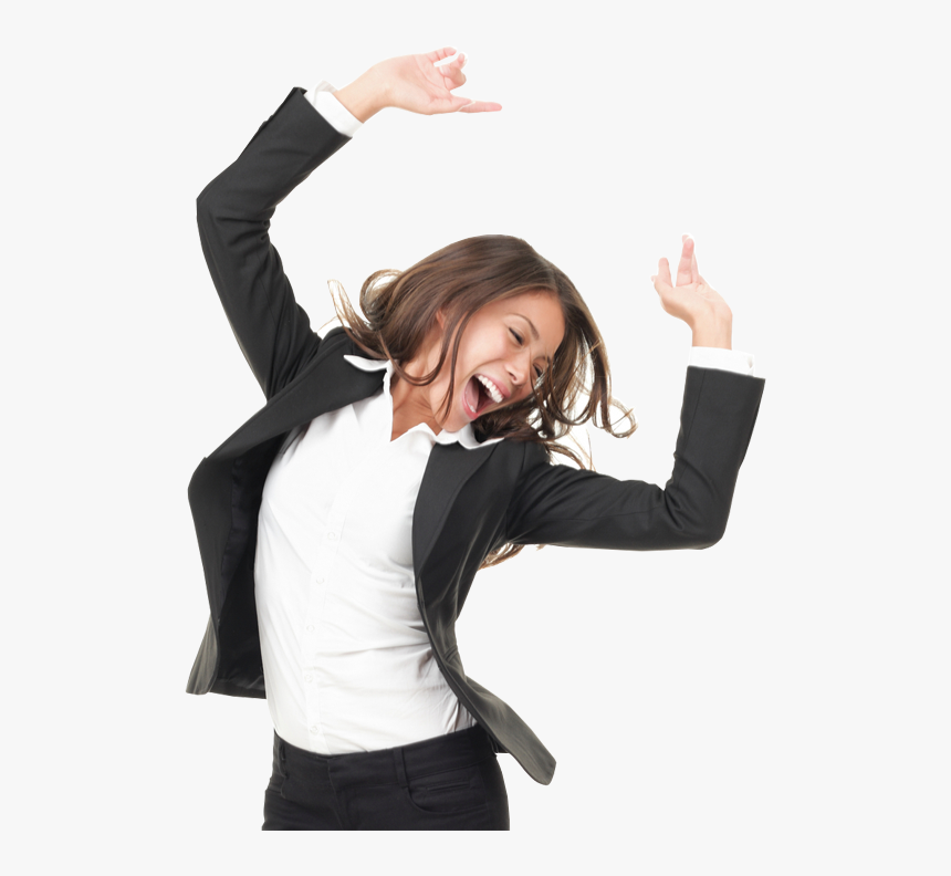 Happy Business Woman Png, Transparent Png, Free Download