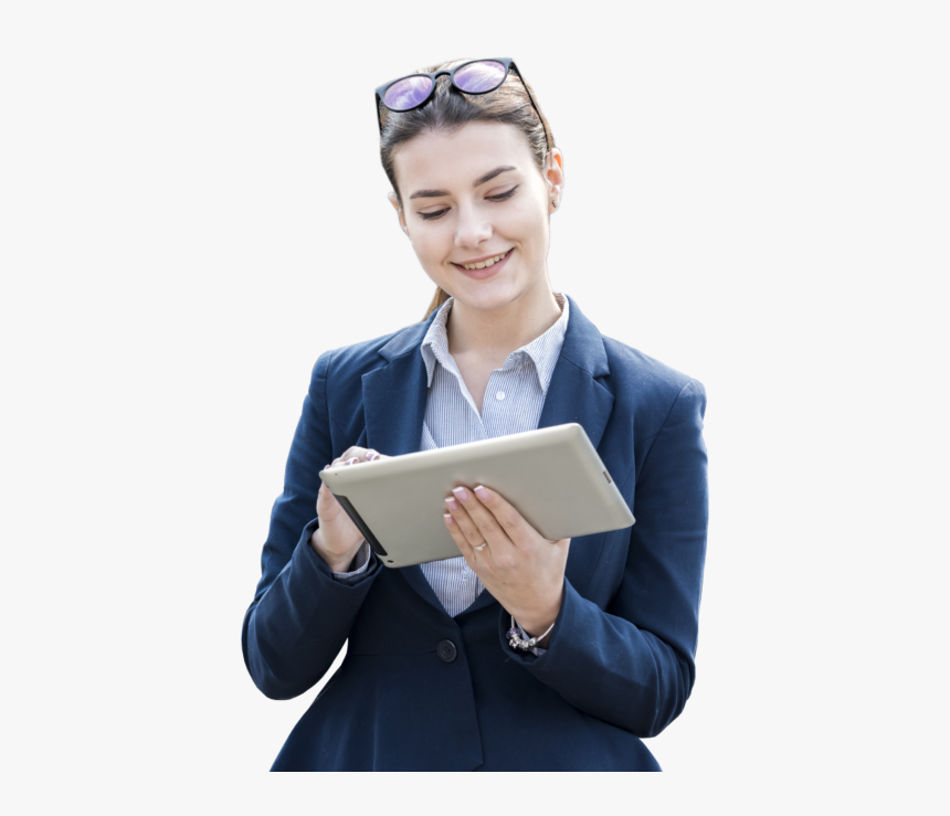 Young Business Woman - White-collar Worker, HD Png Download, Free Download