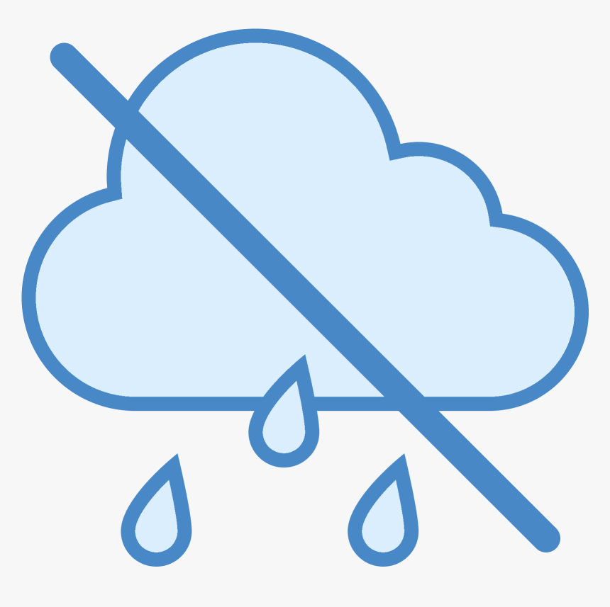 No Rain Computer Icons Hail Clip Art - Rain Cloud Png, Transparent Png, Free Download