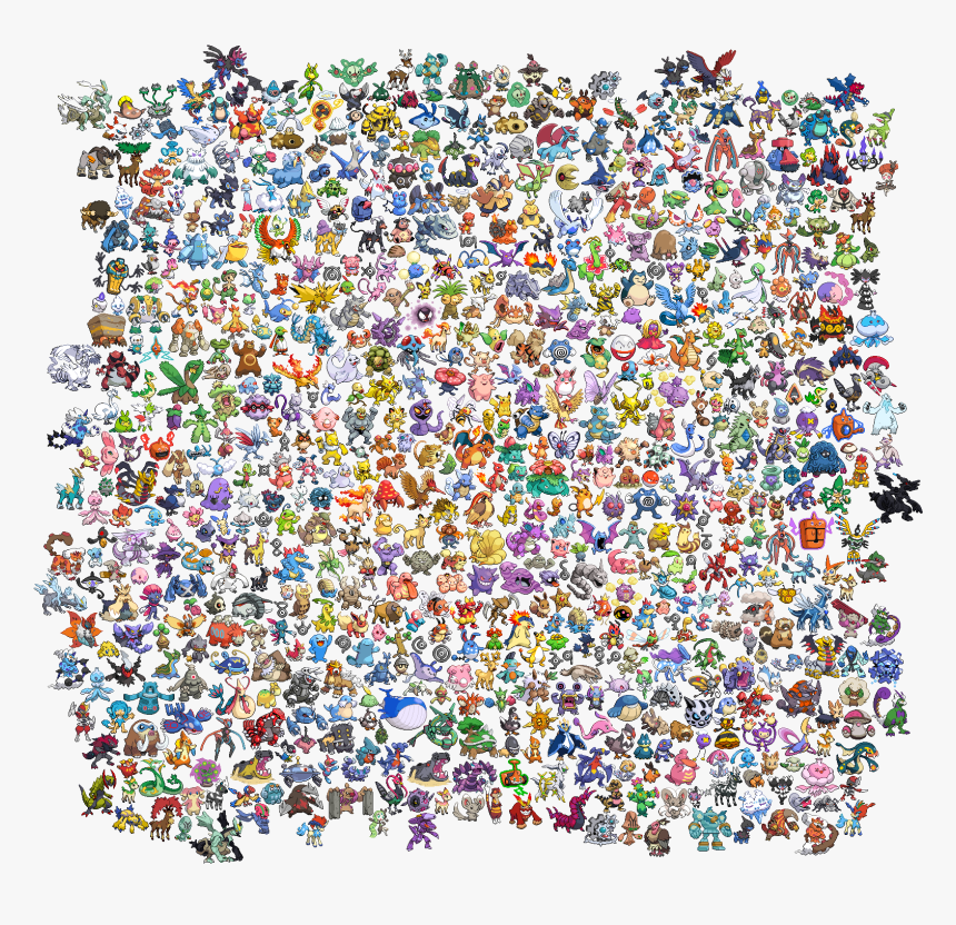 Transparent Pokemon Background Png - Free All Pokemon Background, Png Download, Free Download