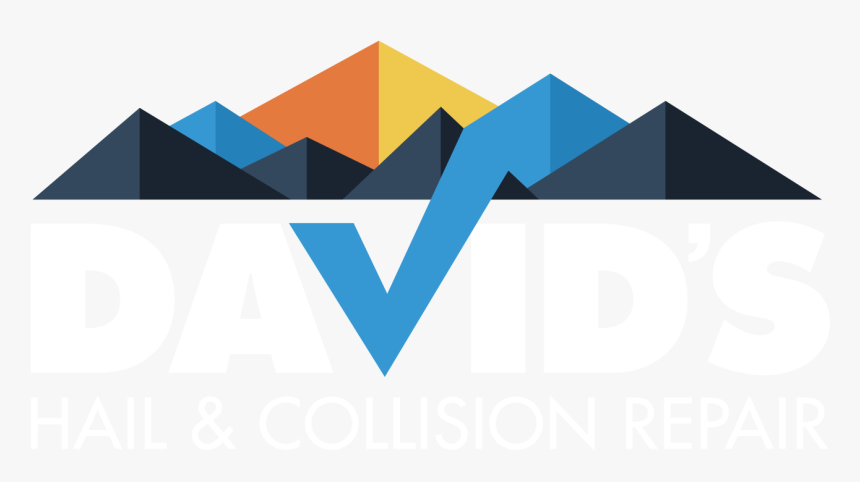 Davids Hail And Collision Logo - Triangle, HD Png Download, Free Download