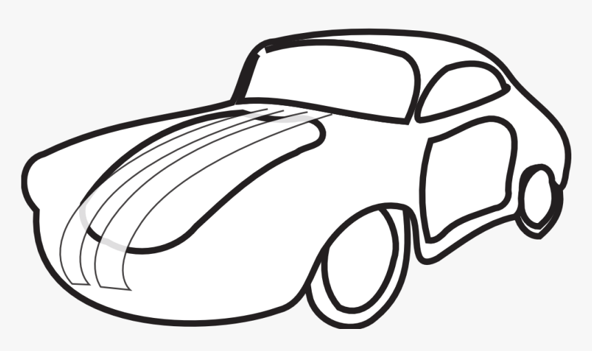 Classic Car Netalloy Black White Line Art Coloring - Car White Logo Transparent Png, Png Download, Free Download