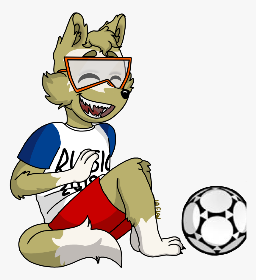 Zabivaka Russia 2018 World Cup Clipart Image - Zabivaka Russia 2018 Png, Transparent Png, Free Download