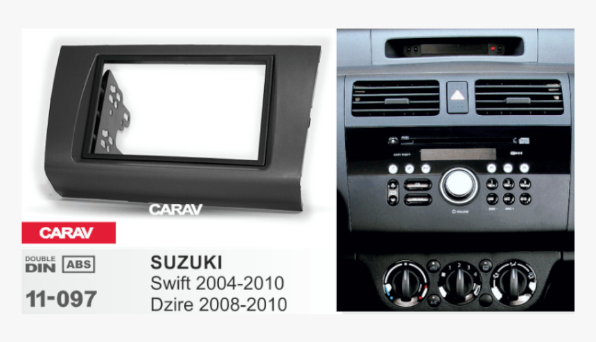 Double Din Suzuki Swift 2010, HD Png Download, Free Download