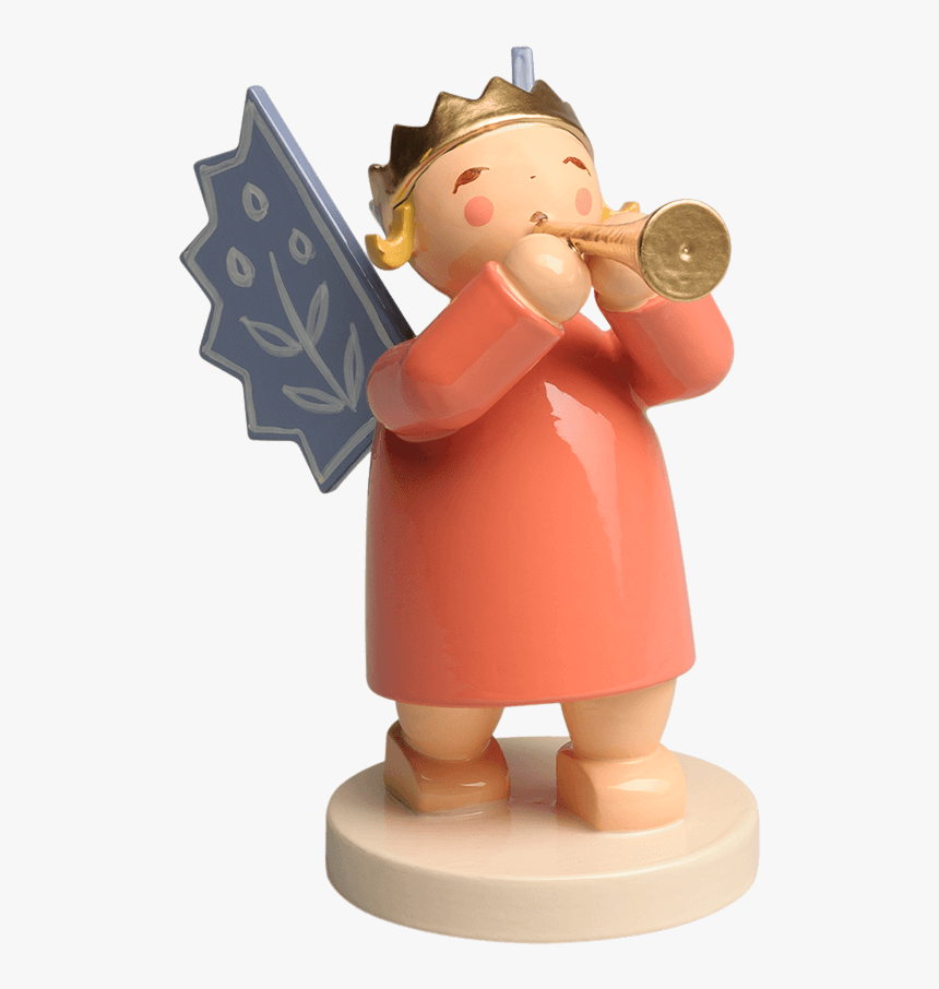 Angel Wearing Crown, With Small Trumpet - Wendt Und Kühn Engel, HD Png Download, Free Download