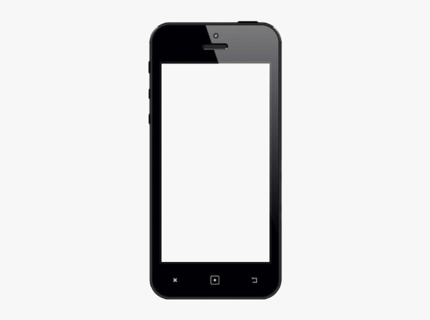 Mobile Transparent Free Png - Iphone Frame Transparent, Png Download, Free Download