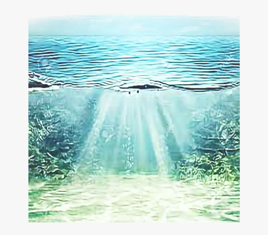 Transparent Ocean Background Png - Water Deep Background Sea, Png Download, Free Download