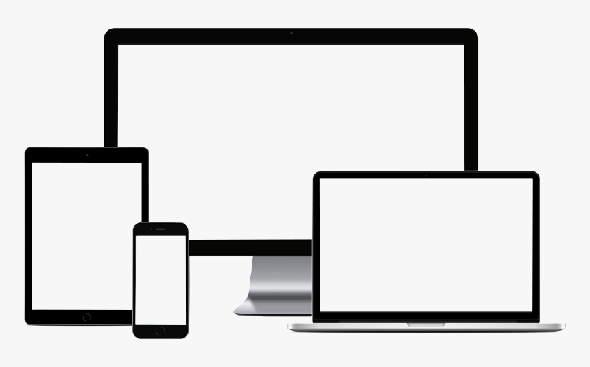 Responsive Sites - Laptop Ipad Iphone Png, Transparent Png, Free Download