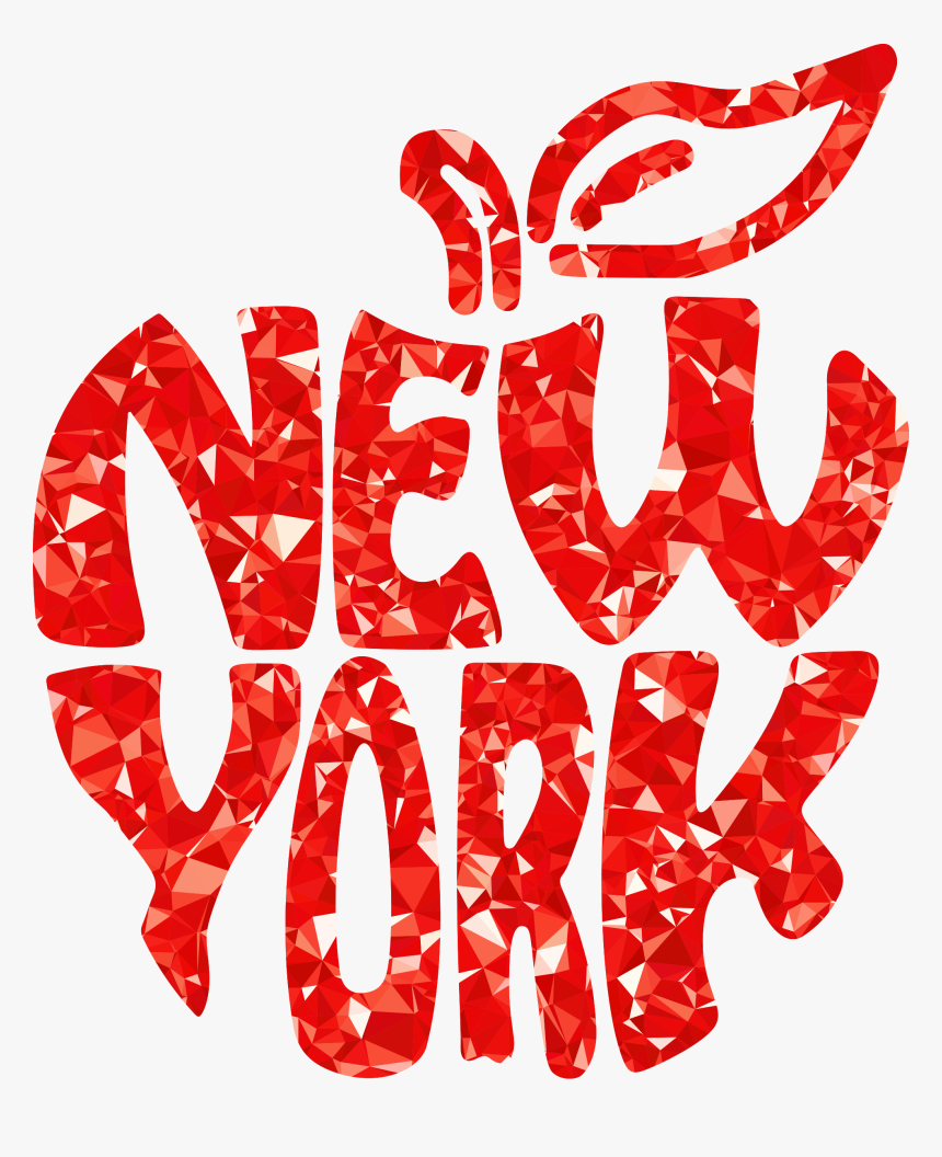 Ruby New York Big Apple Clip Arts - New York Big Apple Clipart, HD Png Download, Free Download