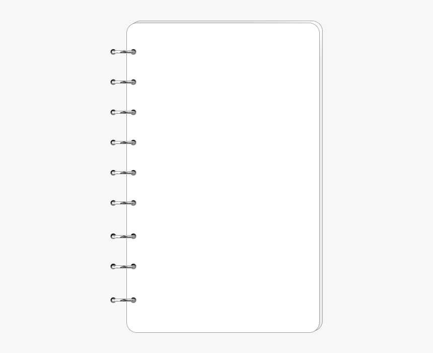 Notebook Png Pic - Ring Binder, Transparent Png, Free Download