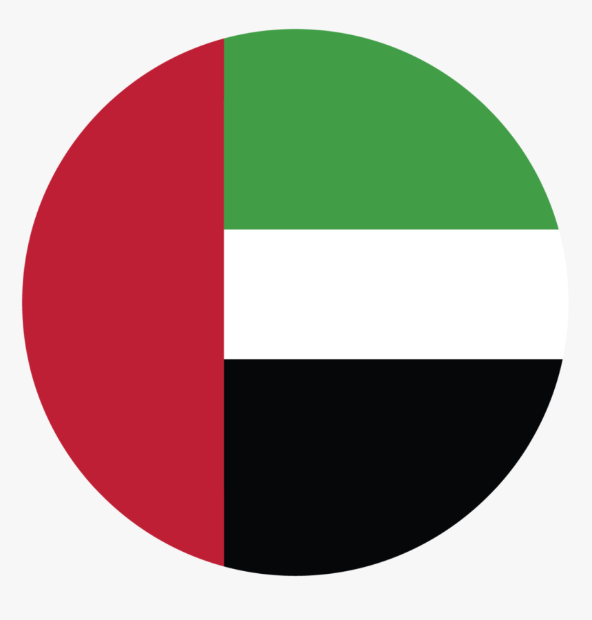 Uae Flag Circle, HD Png Download, Free Download