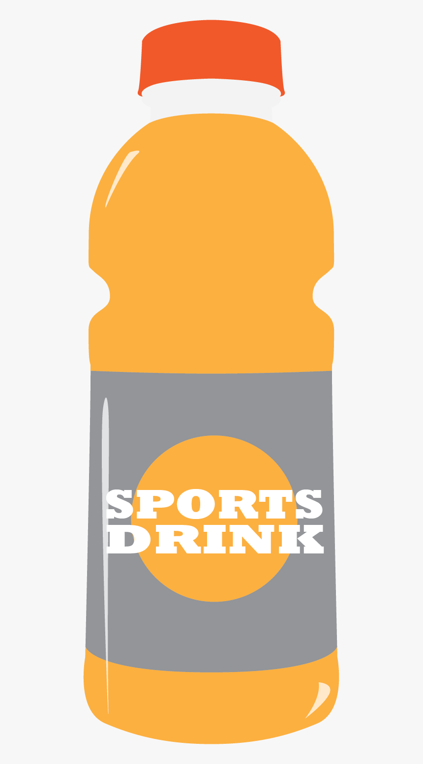 Sports Drink Bottle Vector Clip Art - Sports Drink Bottle Clipart, HD Png Download, Free Download