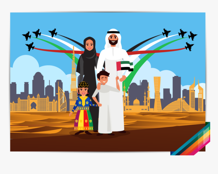 Celebrating Uae National Day, 2nd December Uae National - Uae National Day 2019, HD Png Download, Free Download