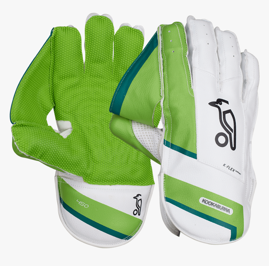 Kookaburra 450 Wicket Keeping Gloves - Keeper Hand Gloves Cricket Laser, HD Png Download, Free Download