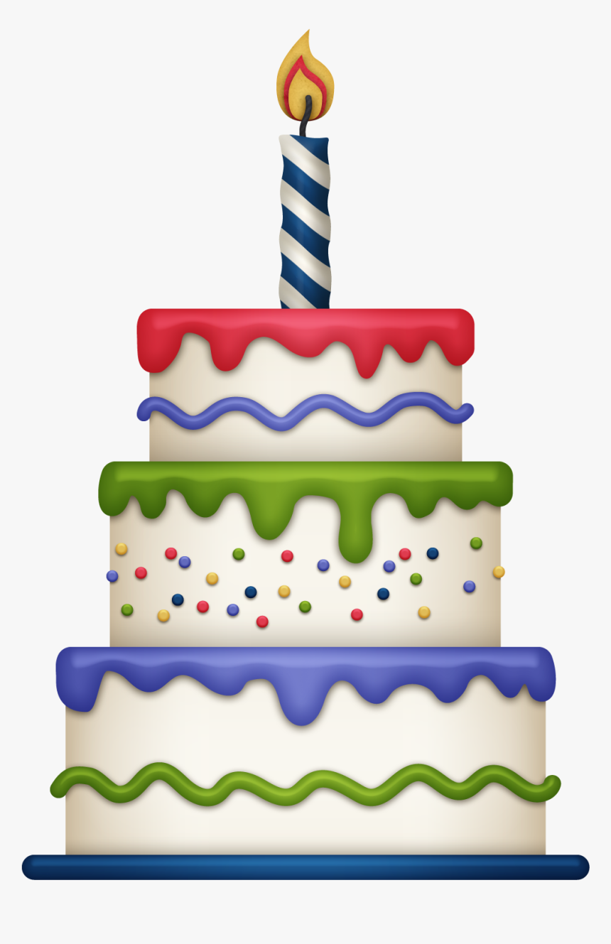 Large Birthday Cake Clip Art Hd Png Download Kindpng