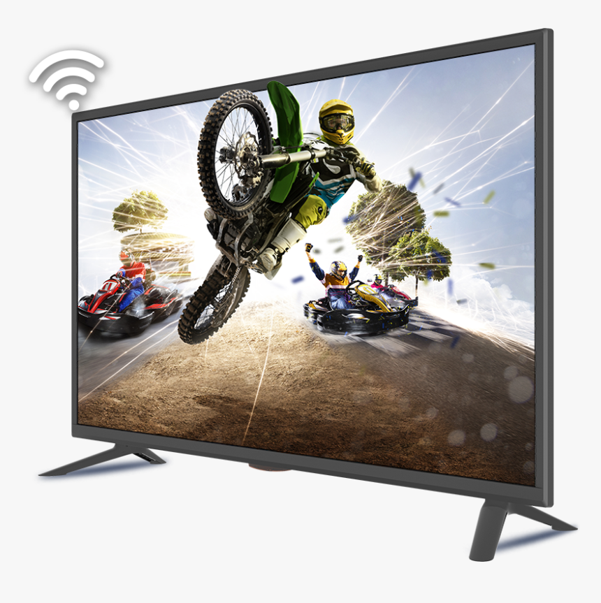 Intex Led-sh3204 With Miracast Feature - Dirt Bike Collage, HD Png Download, Free Download