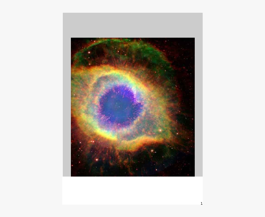 Hubble Telescope Helix Nebula, HD Png Download, Free Download