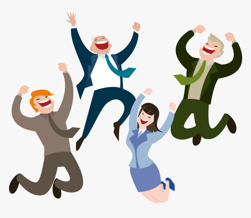 Happy People Cartoon Png, Transparent Png, Free Download