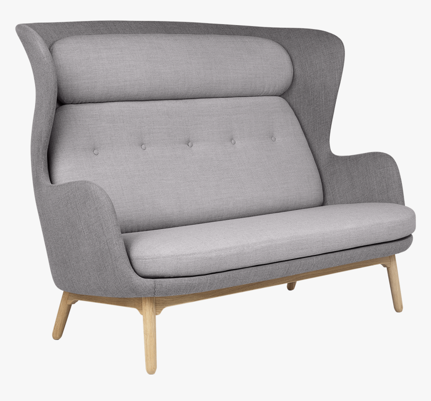 Fritz Hansen Ro Sofa Jh 120 Jaime Hayon Grey Wooden - Ro Sofa, HD Png Download, Free Download