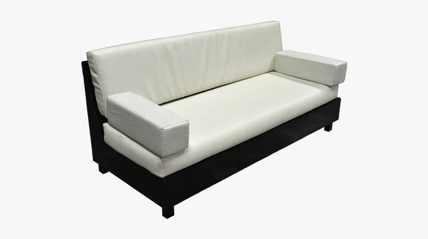 Modern Majlis Three Seat With Wooden Sofa-140x81x83cm5 - Studio Couch, HD Png Download, Free Download