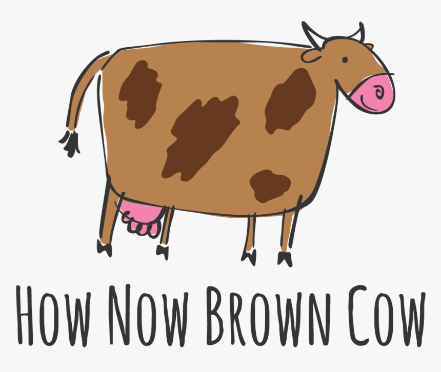 Logo Design By Sicasimada For How Now Brown Cow - Now Brown Cow Clipart, HD Png Download, Free Download