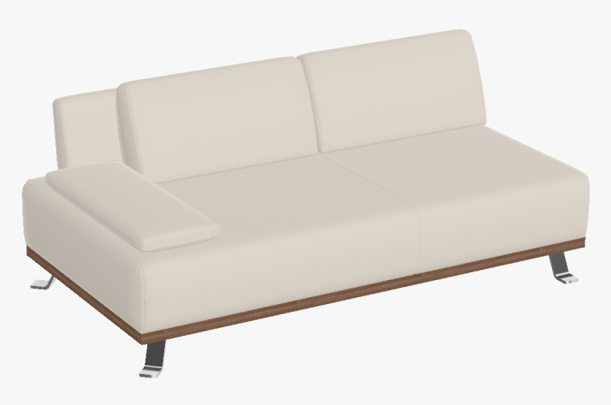 Preview Of Tivoli 2 Seater Bench With 1 Armrest - Studio Couch, HD Png Download, Free Download
