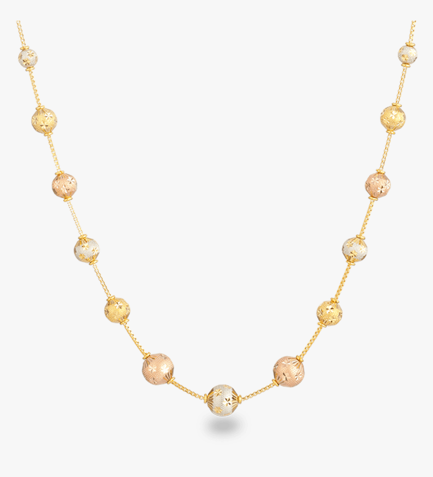 22ct Gold Sparkle Necklace - Necklace, HD Png Download, Free Download