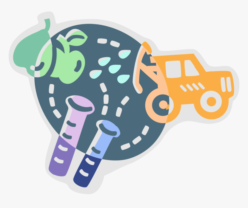 Vector Illustration Of Genetic Engineering With Genetically - Genetic Engineering Vector Png, Transparent Png, Free Download