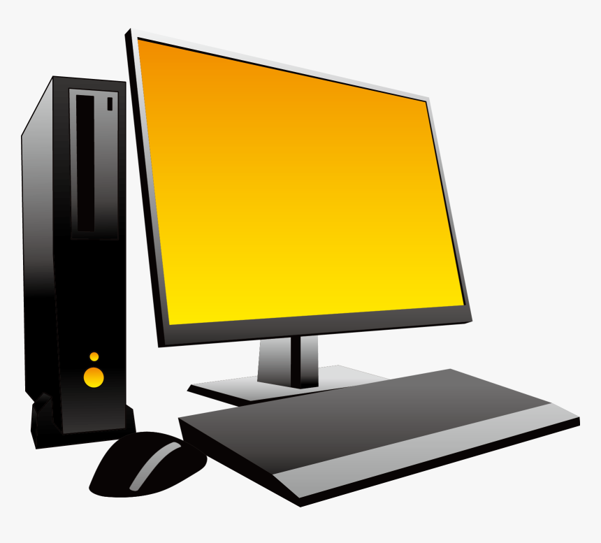 Computer Icons Desktop Computers Clip Art - Clipart Of Computer Monitor, HD Png Download, Free Download