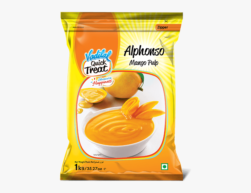 Alphonso Mango Pulp - Vadilal Quick Treat Coriander Naan, HD Png Download, Free Download