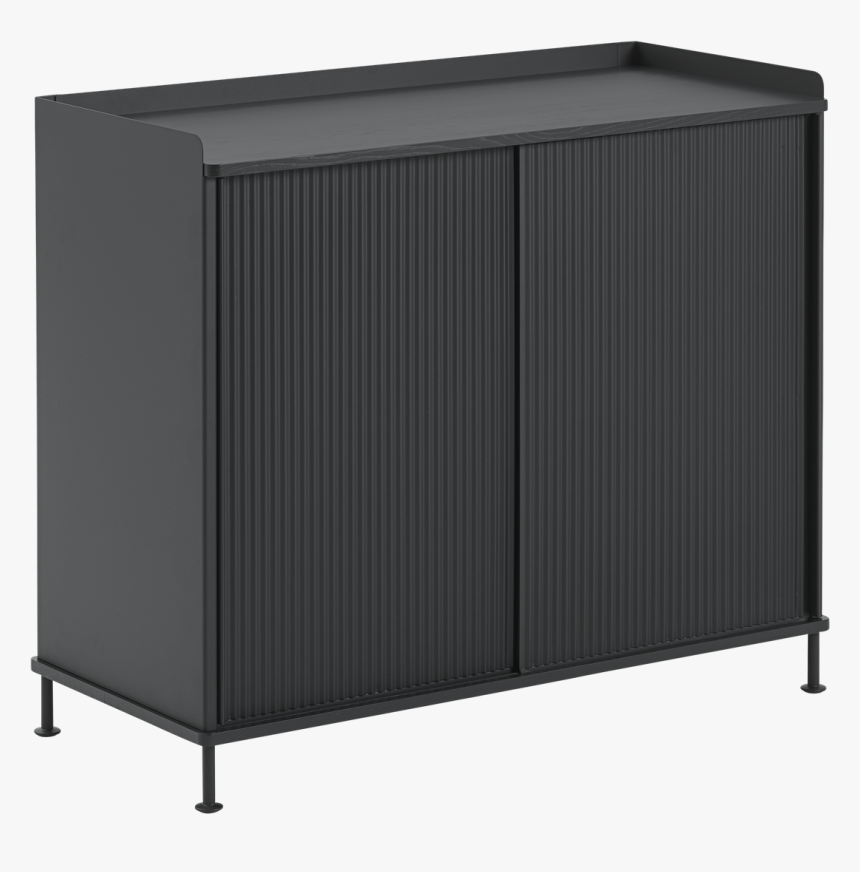 83600 Enfold Sideboard Tall Blackblack 1524043252, HD Png Download, Free Download