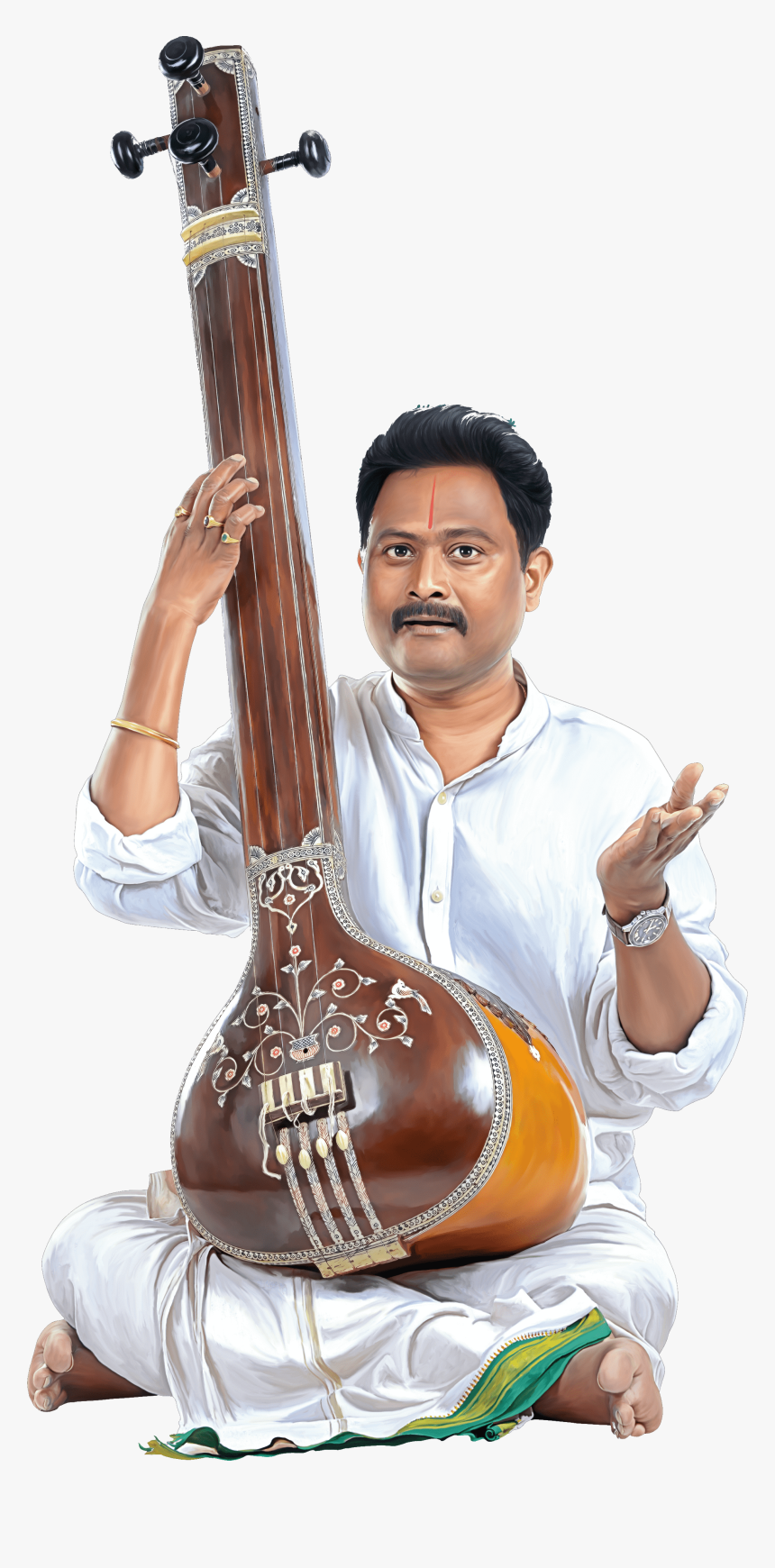 Online Music Classes - Indian Musical Instruments, HD Png Download, Free Download