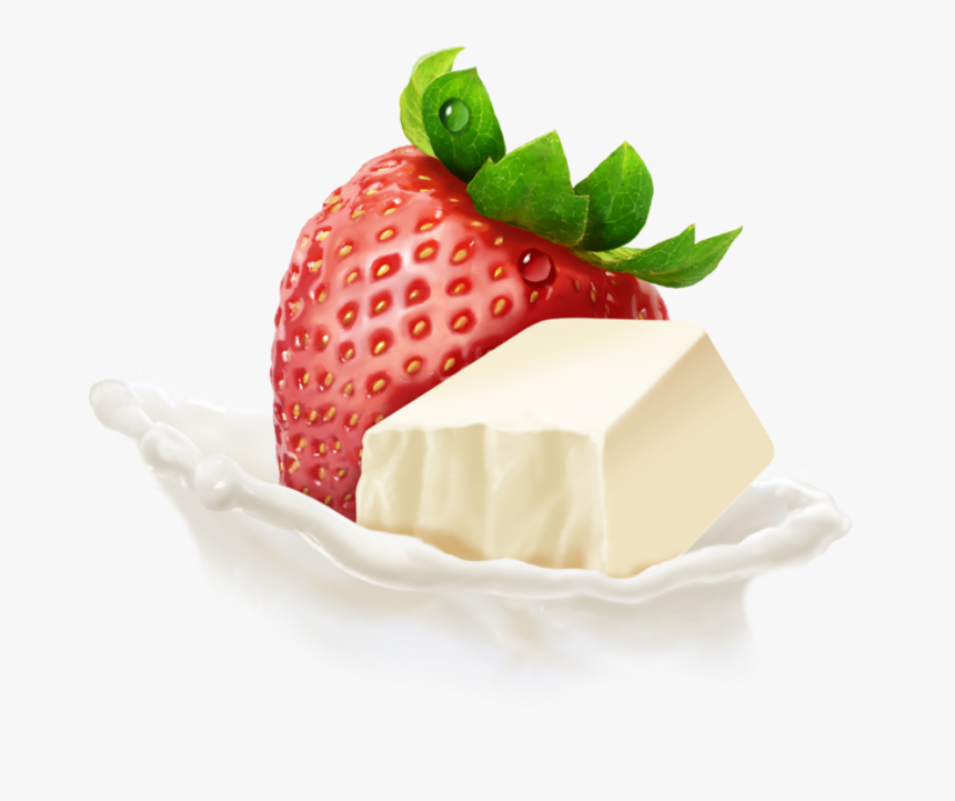 Transparent White Chocolate Png - Strawberry White Chocolate Transparent, Png Download, Free Download