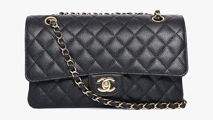 55 Quilted Leather Classic Bag Handbag Clipart - 金 Chanel Cf, HD Png Download, Free Download