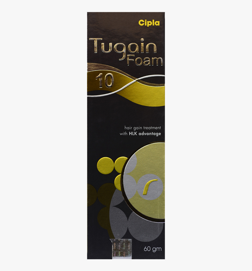 10% Tugain Foam Minoxidil Extra Strength Hair Regrowth - Tugain 10 Foam Minoxidil, HD Png Download, Free Download