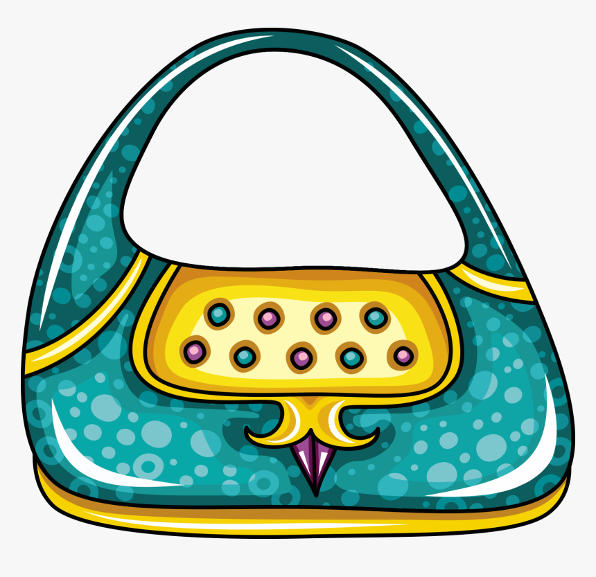 Handbag Bag Cartoon Download Hq Png Clipart - Cartoon Bolsas Desenho, Transparent Png, Free Download