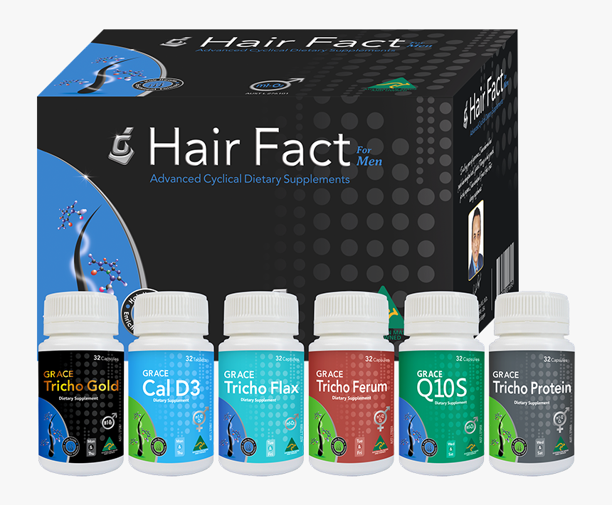 Hair Fact For Men - Male Hair Fact Tablet, HD Png Download, Free Download