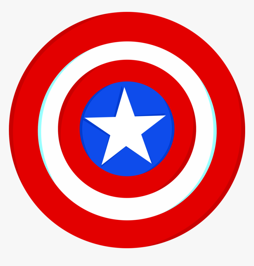 Capitan America Escudo - Avengers Captain America Shield, HD Png Download, Free Download