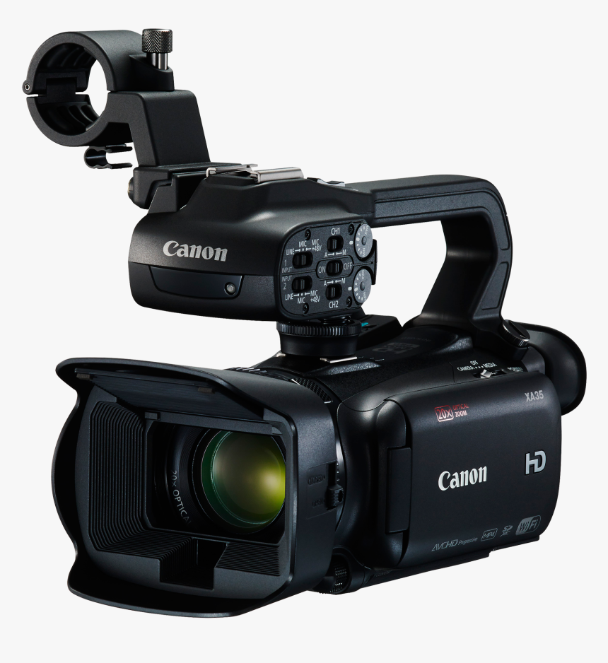 Transparent Video Camera Png - Canon Xa40 Camcorder, Png Download, Free Download