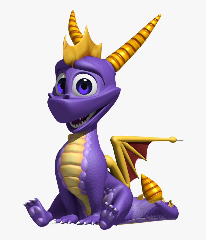 Transparent Skylander Clipart - Spyro Remaster Model, HD Png Download, Free Download