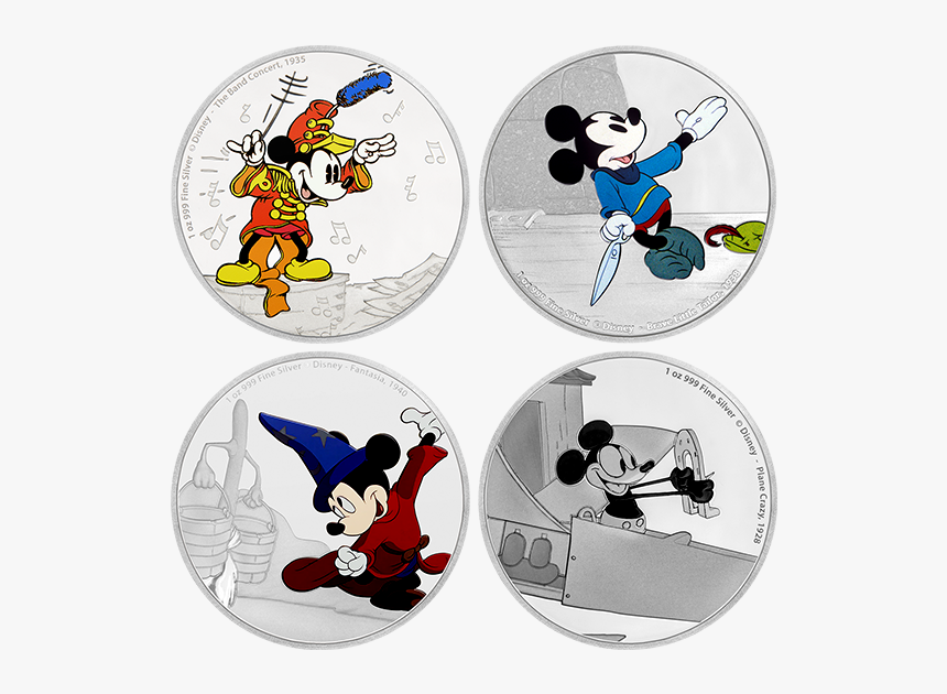 Mickey Mouse Brave Little Tailor Coin, HD Png Download, Free Download