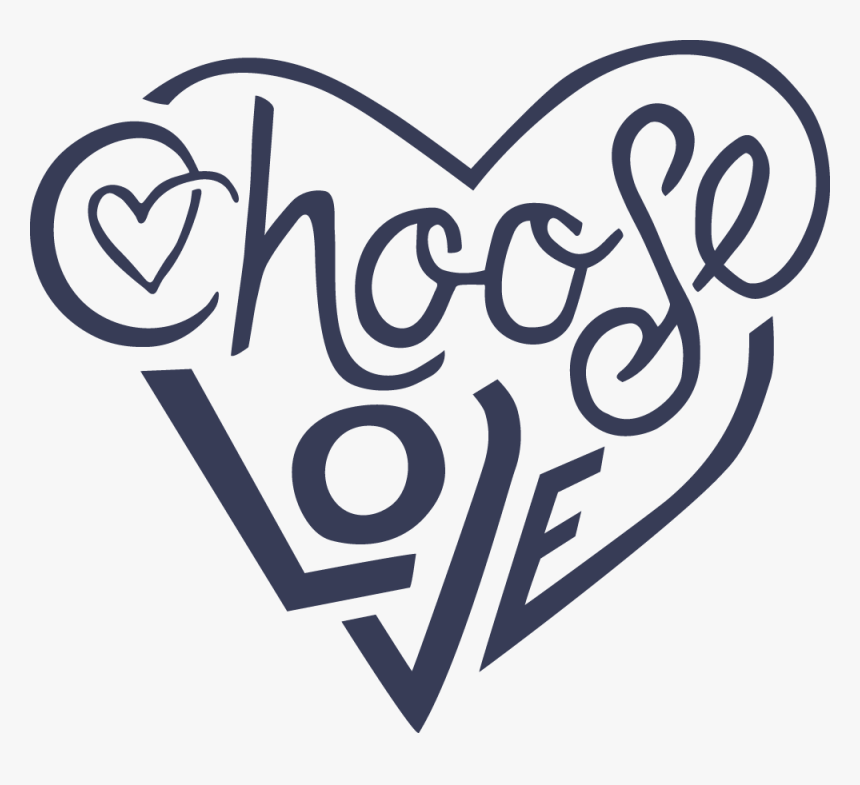 Choose Love Heart Footprint Format=1500w - Choose Love Png, Transparent Png, Free Download