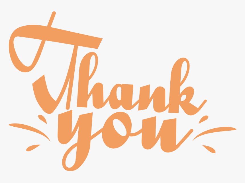 Vector Thank You - Thank You Graphic Png, Transparent Png, Free Download