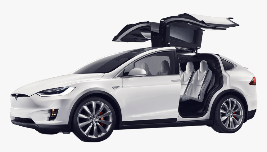 Tesla Car - Tesla Model Y Open Doors, HD Png Download, Free Download
